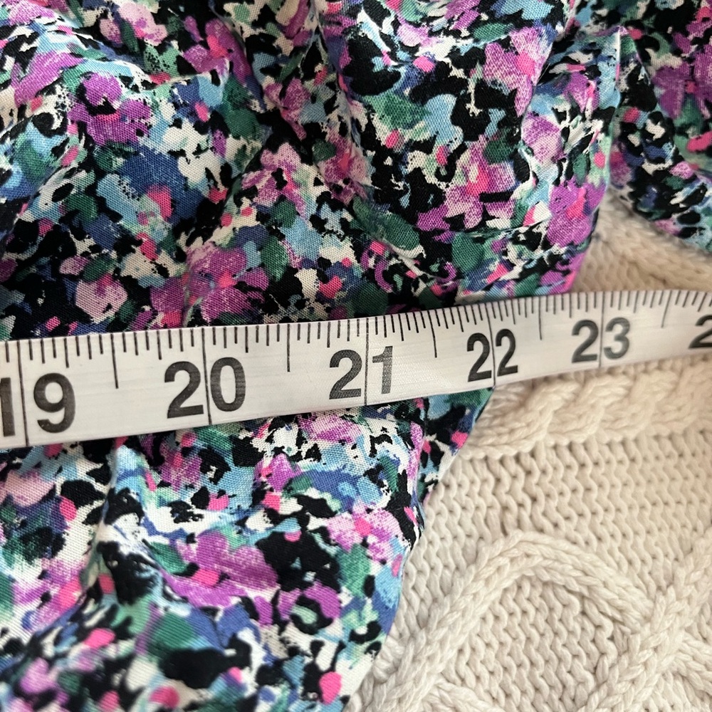 New! Ava & Viv Vibrant Floral Long Sleeve Dress Rayon Women’s Size XXL - Picture 12 of 15